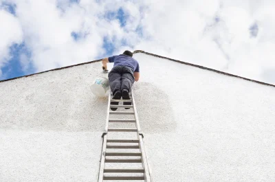 Peinture extérieure à Laviolle — façades et ravalement